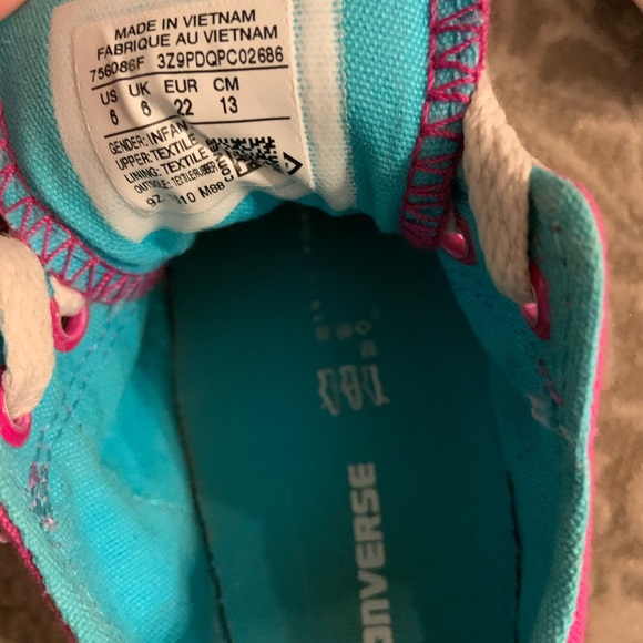 Converse Limited Edition Pink Shoes - Picture 5 of 6